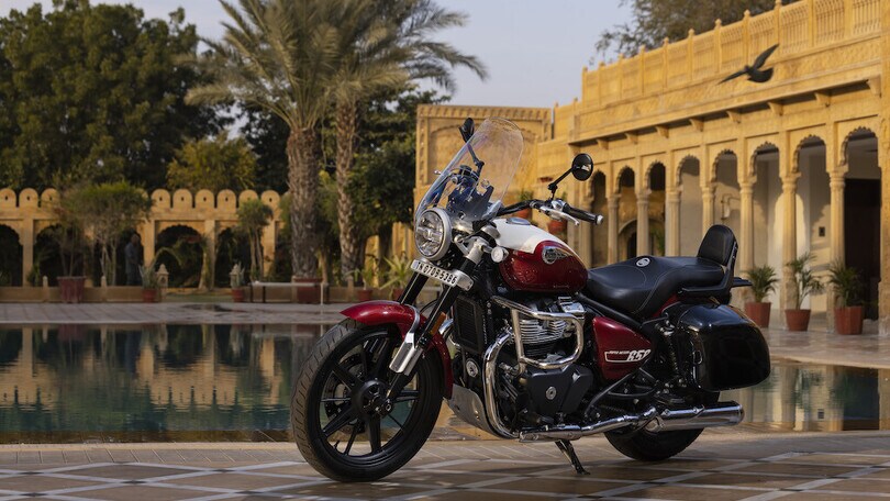 Royal Enfield 650 Super Meteor: LE FOTO DELLA PROVA