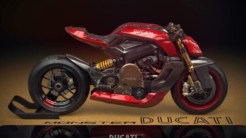 Ducati Monster Concept di Ubertino