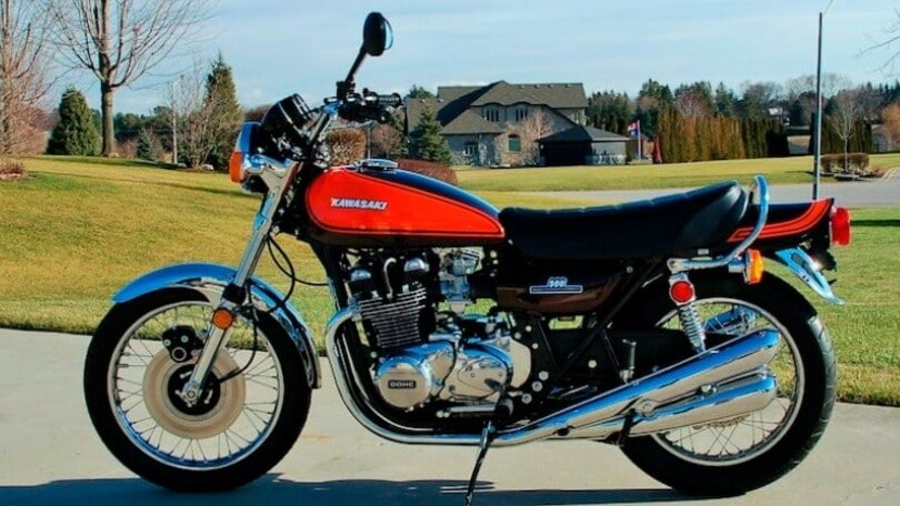 Kawasaki Z1 900, all'asta un esemplare del 1973