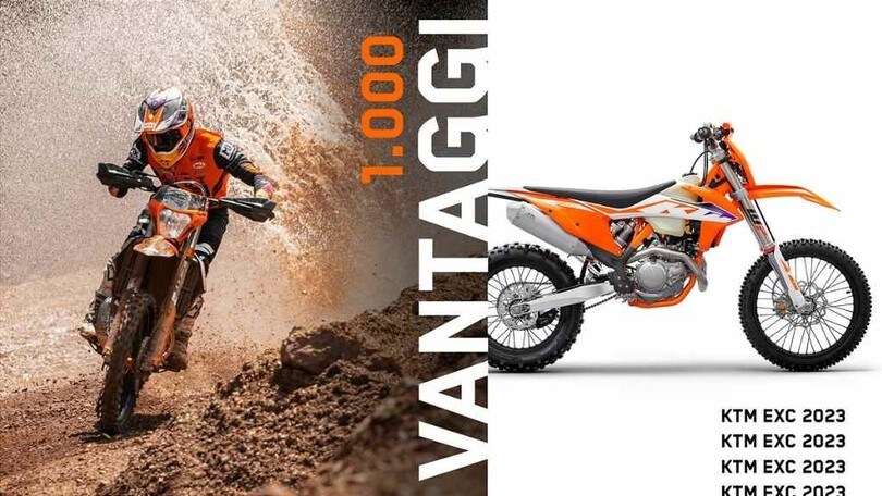 KTM: arriva la promozione “1.000 Vantaggi”