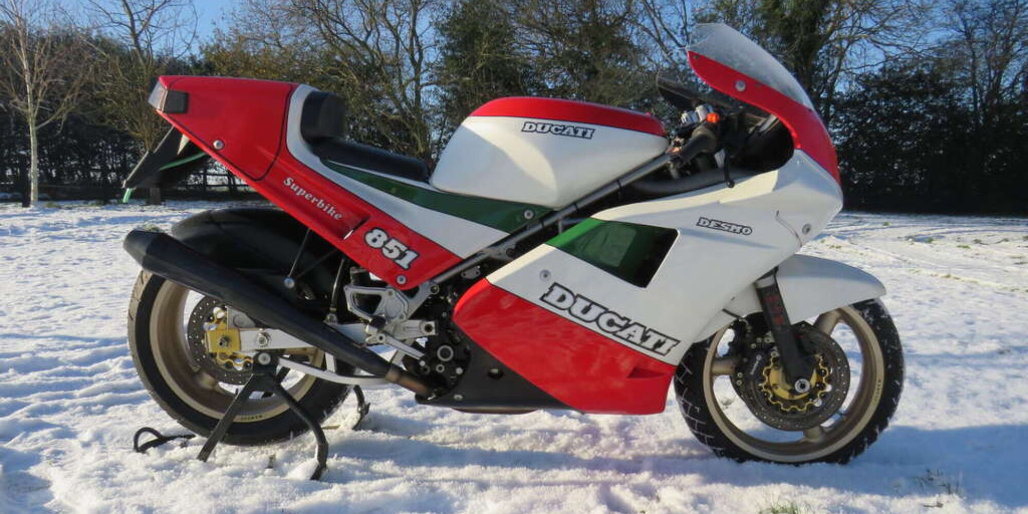 In vendita la Ducati 851 S appartenuta a Ron Haslam