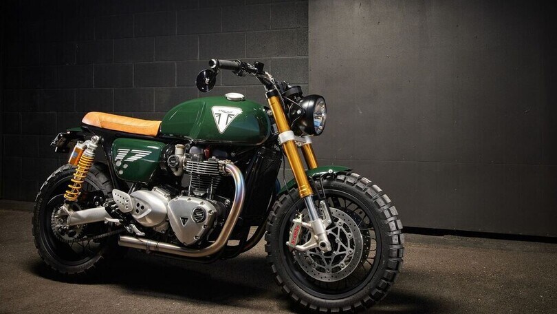 Triumph Thruxton EB1054 by Ellaspede