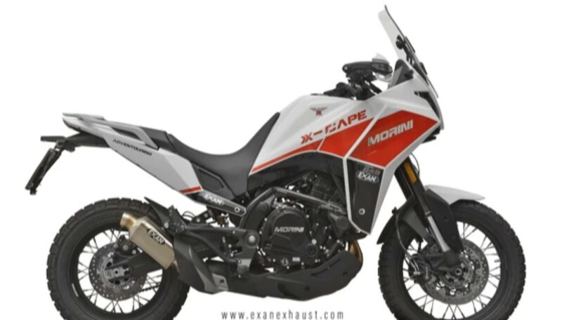 Exan X-Rally, nuovo scarico per Moto Morini X-Cape
