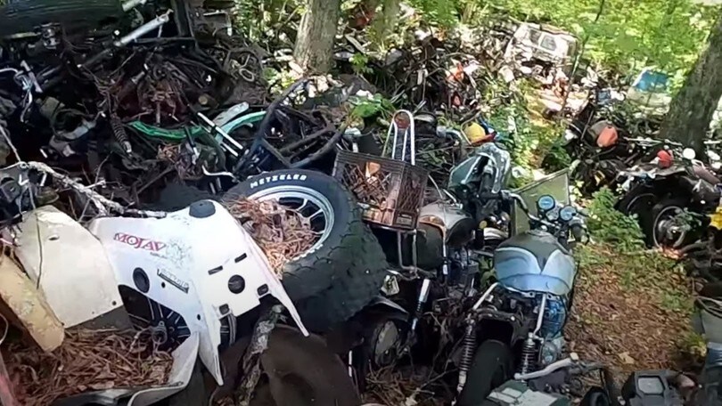 In Tennessee c’è mezzo ettaro di moto di moto anni ’70 e ’80