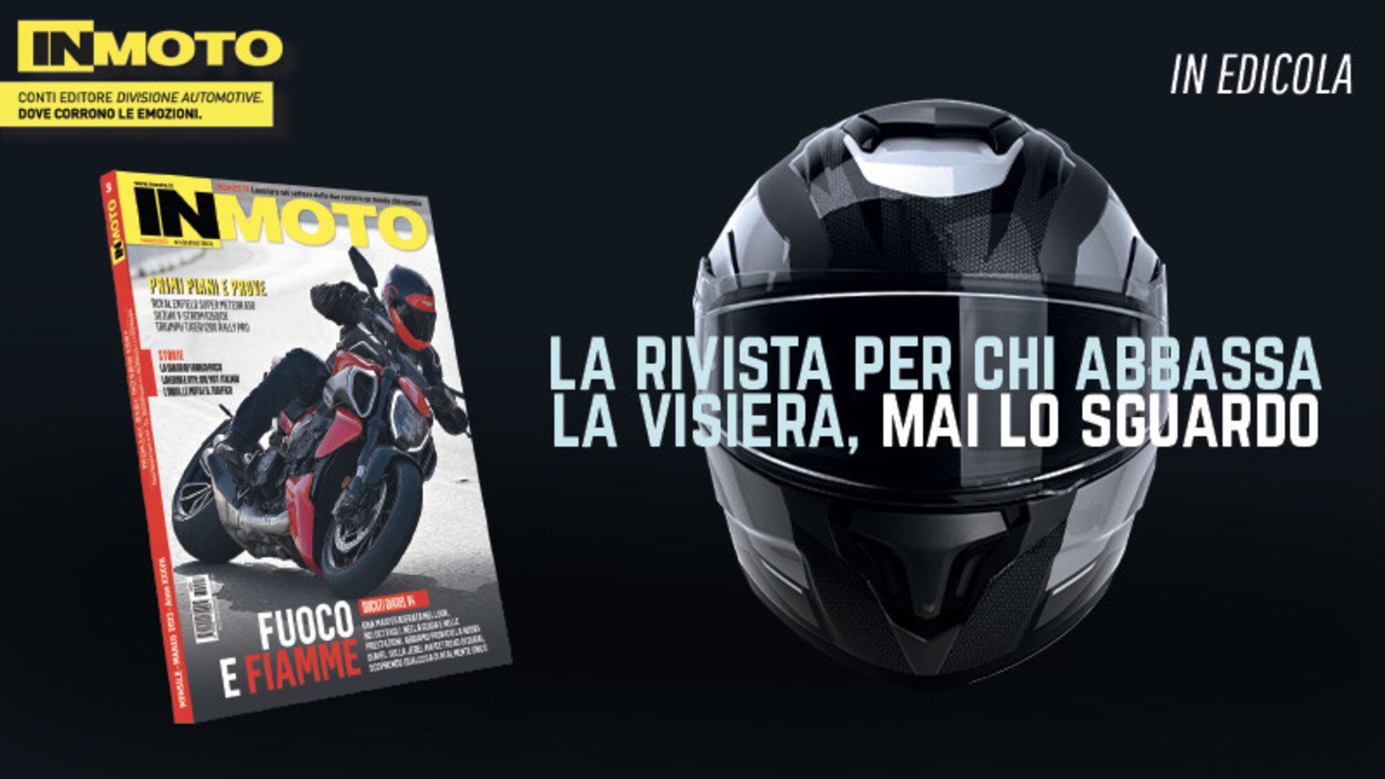 In Moto di Marzo: sarà "fuoco e fiamme" in edicola
