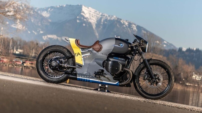 BMW R 18 Iron Annie, tra una moto e un aereo Lufthansa