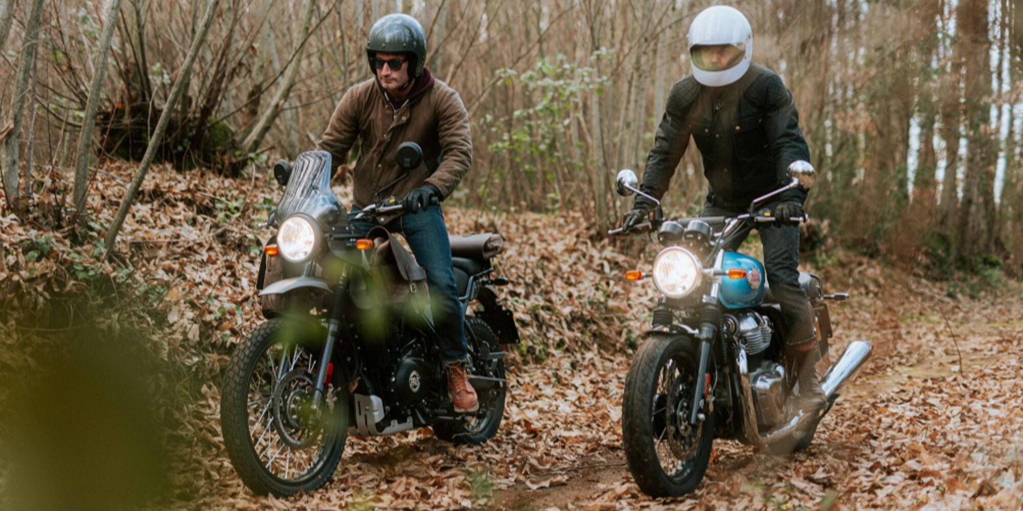 Royal Enfield, fascino vintage con le borse Cafe Twin