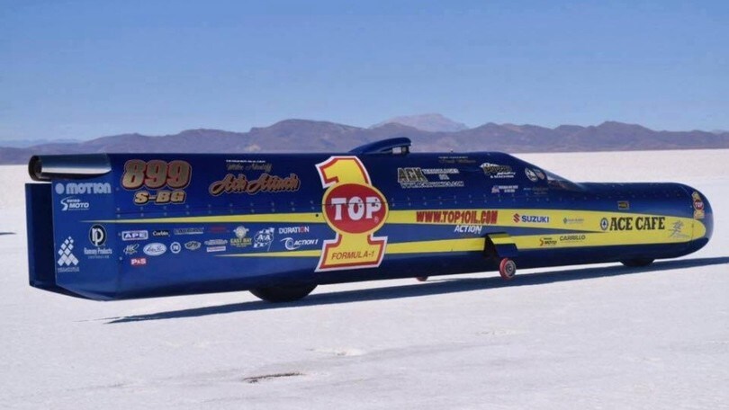 Record di velocità su terra: TOP1 Ack Attack tenterà di superare i 644 km/h