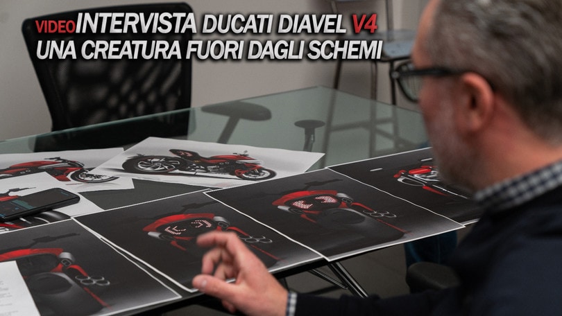 Ducati Diavel V4, una creatura fuori dagli schemi: video-intervista