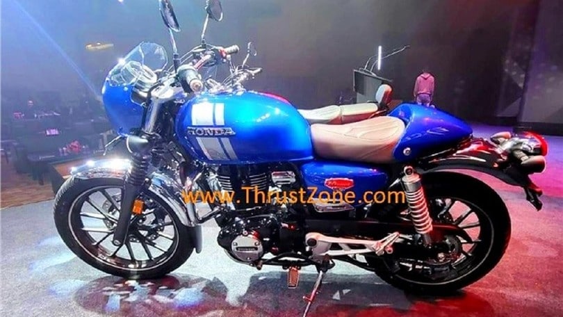 Honda CB350, spunta la versione Café Racer