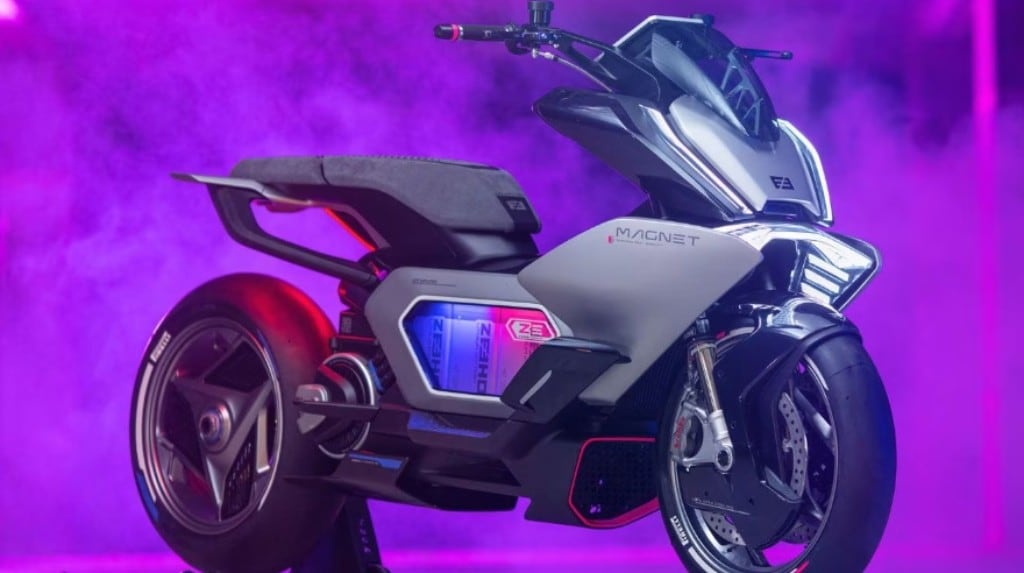 CFMoto, il concept dello scooter elettrico Magnet diventa realtà?