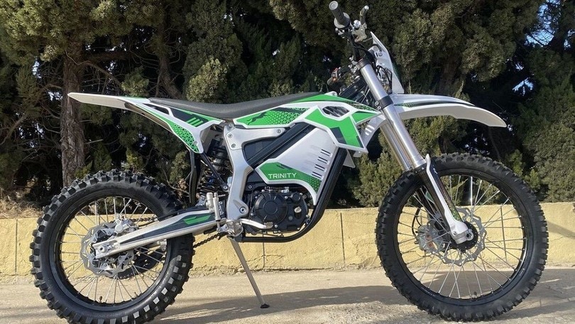 Trinity Panthera, l'enduro elettrica con cambio a 4 marce