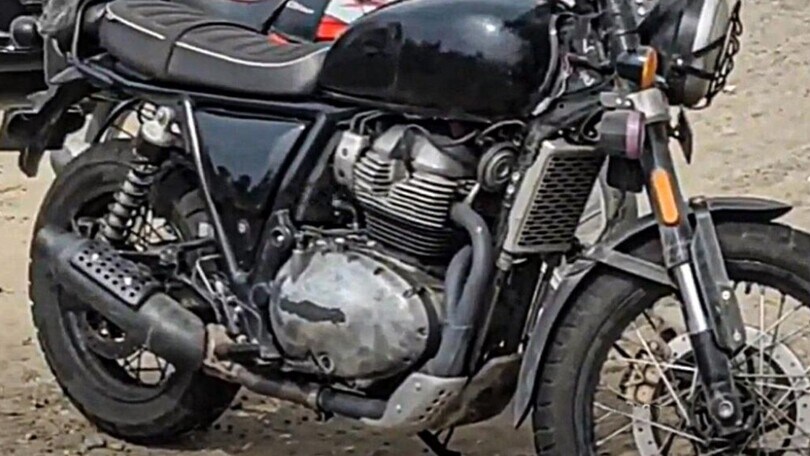 Royal Enfield Scrambler 650, nuovi scatti rubati