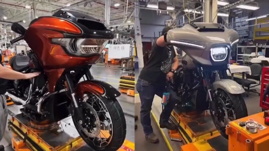 Harley-Davidson CVO Road Glide e Street Glide: ecco le prime immagini