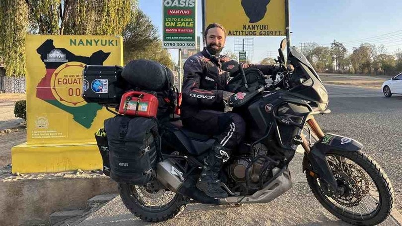 Honda Africa Twin: da un capo all'altro della Terra con Fabrizio Buscaglia