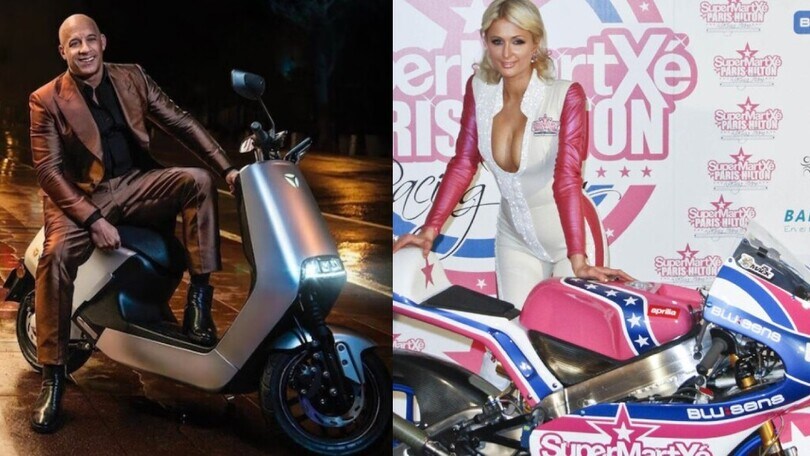 Celebrità, moto e scooter: le trovate pubblicitarie da Vin Diesel a... Only Fans