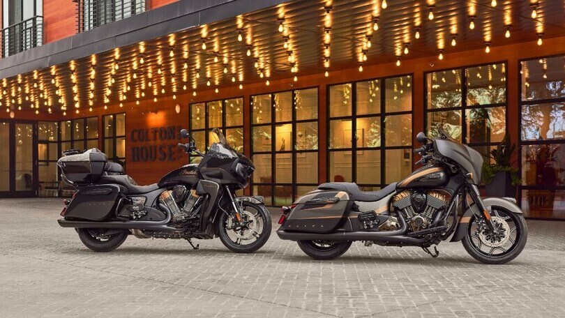Indian Motorcycle: Indian Pursuit e Chieftain Elite