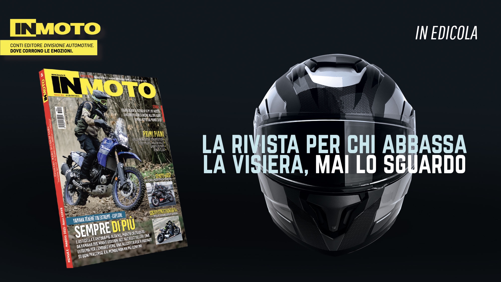In Moto di maggio in edicola: sempre di più