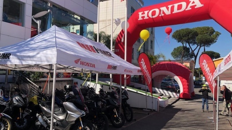 Honda: le novità 2023 in prova nella Capitale