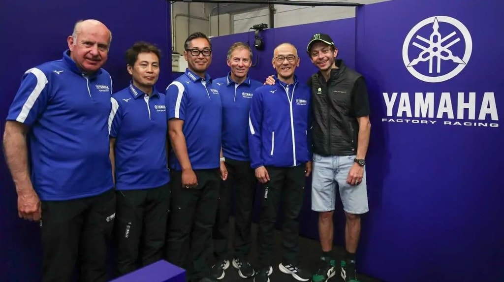 Valentino Rossi, il Dottore diventa ambasciatore Yamaha