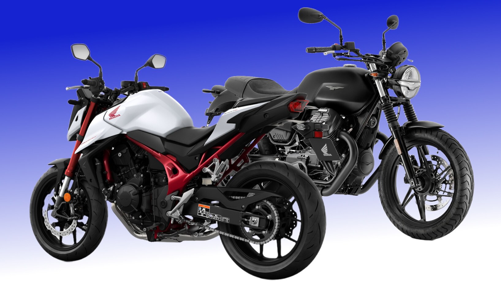 Moto Guzzi V7 vs Honda Hornet 750: sul mercato è sfida tra classico e moderno