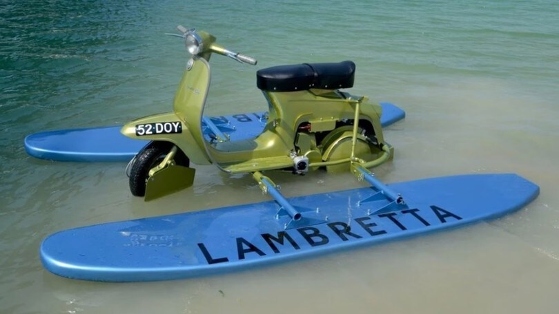 Lambretta versione anfibia: all'asta un esemplare più unico che raro
