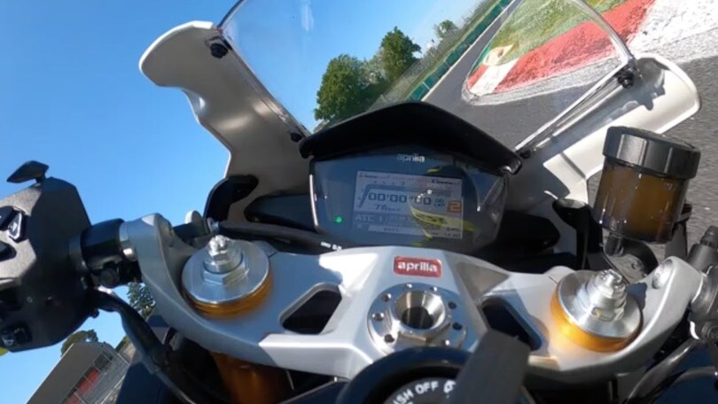 Aprilia RS 660 Extrema: eccola in pista VIDEO