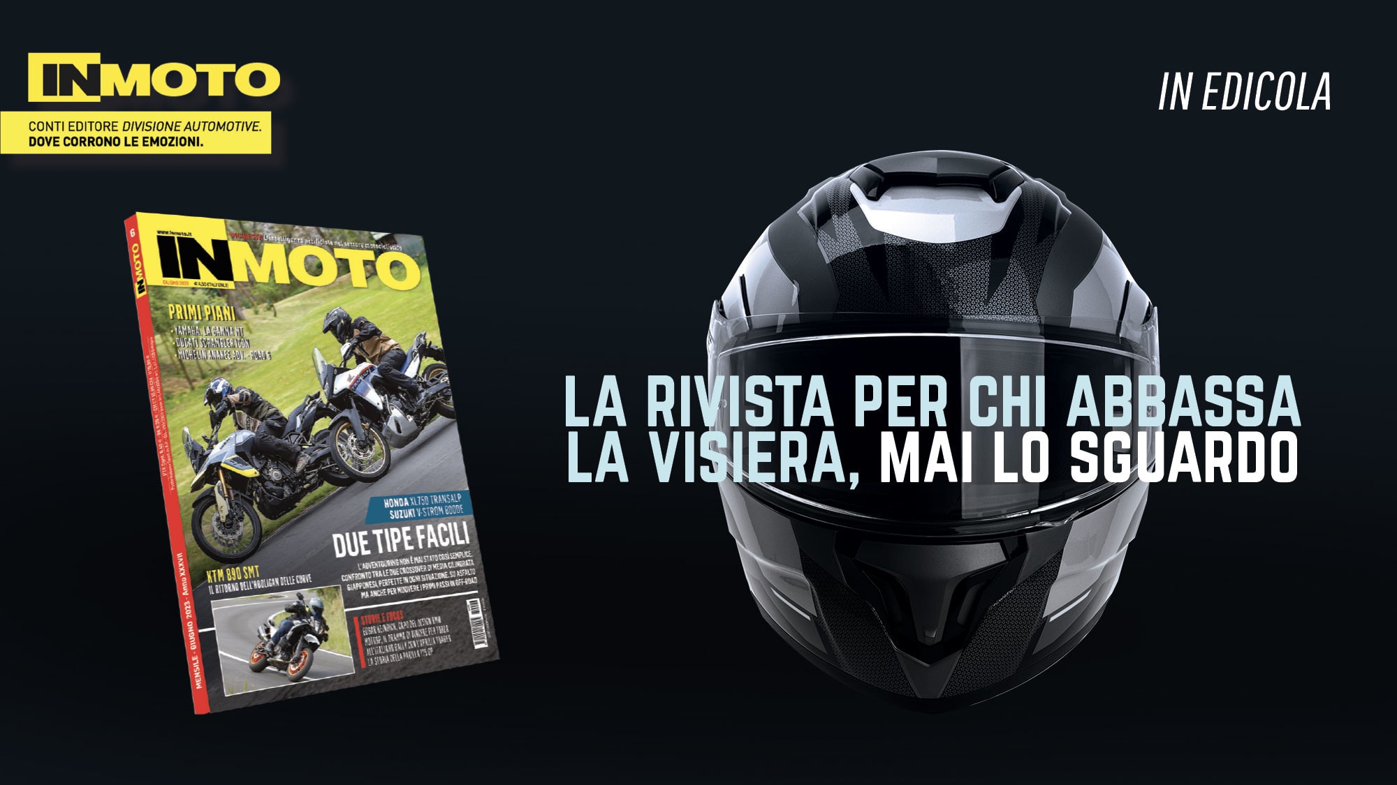 In Edicola InMoto di Giugno con... due tipe facili