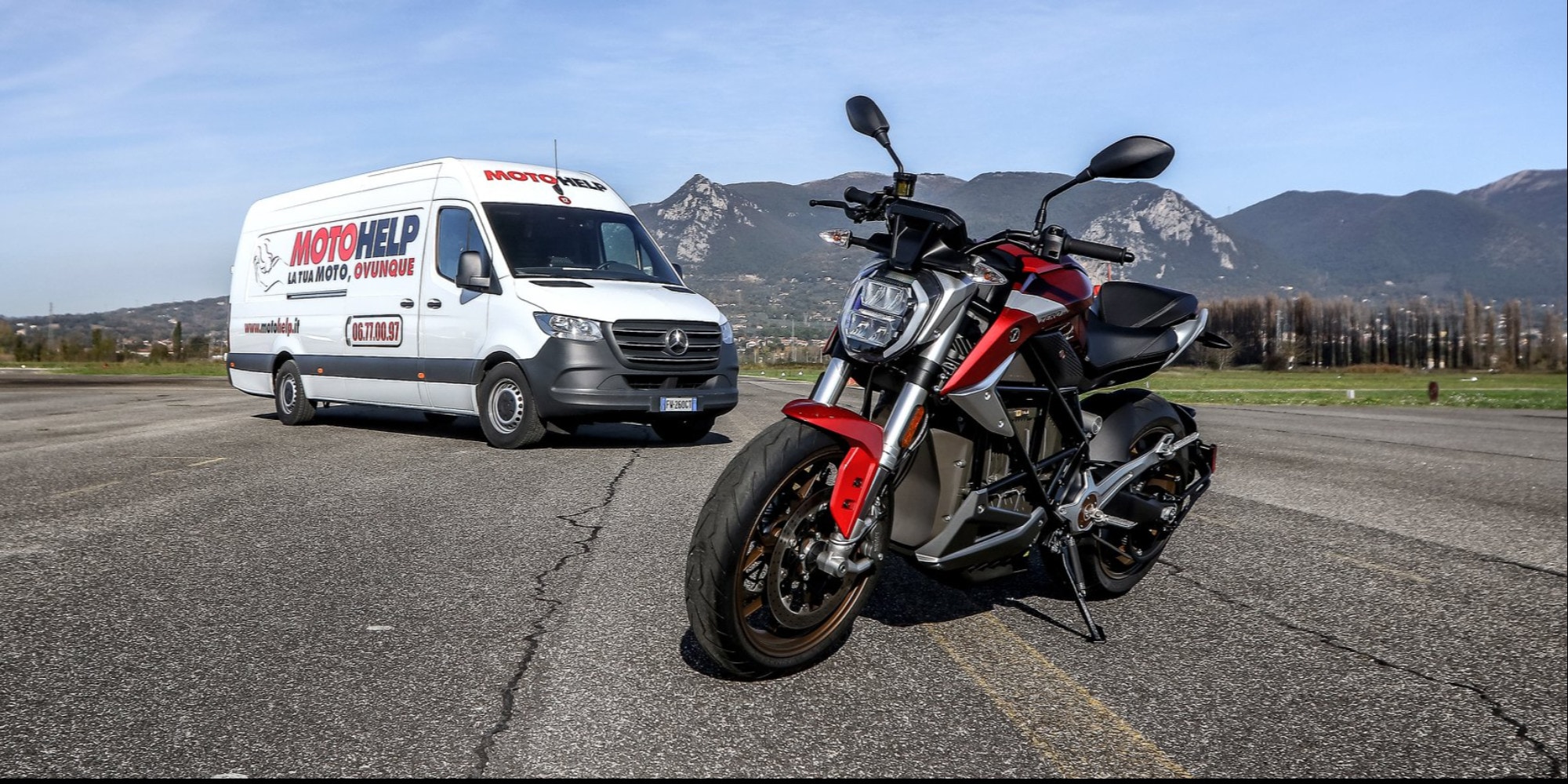 Motohelp aiuta i comuni alluvionati trasportando moto a metà prezzo