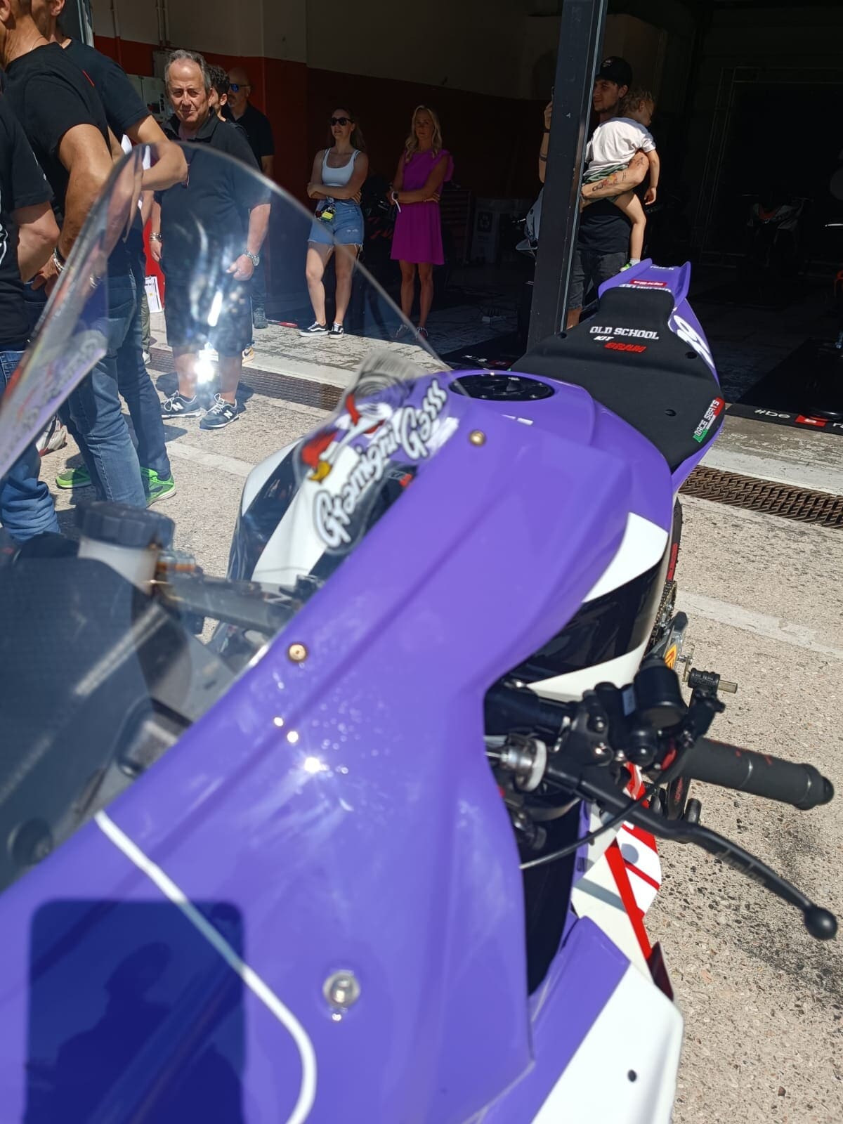 Aprilia All Stars: Alex Gramigni sfila con la evocativa "KitGram"