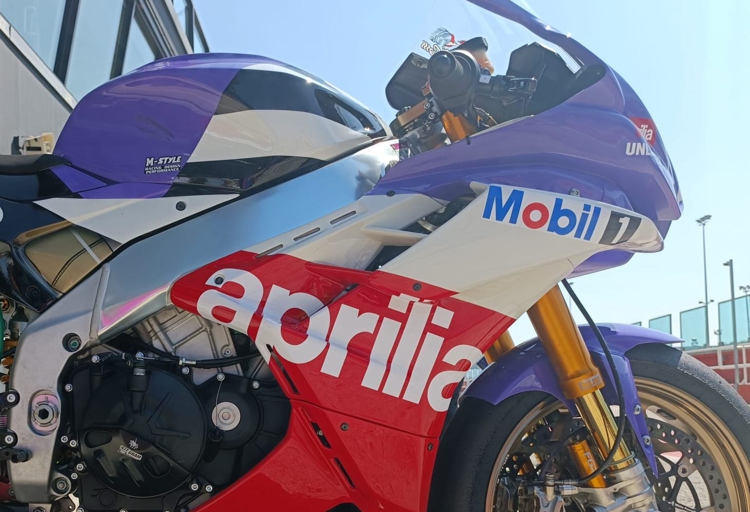 Aprilia All Stars: Alex Gramigni sfila con la evocativa "KitGram"