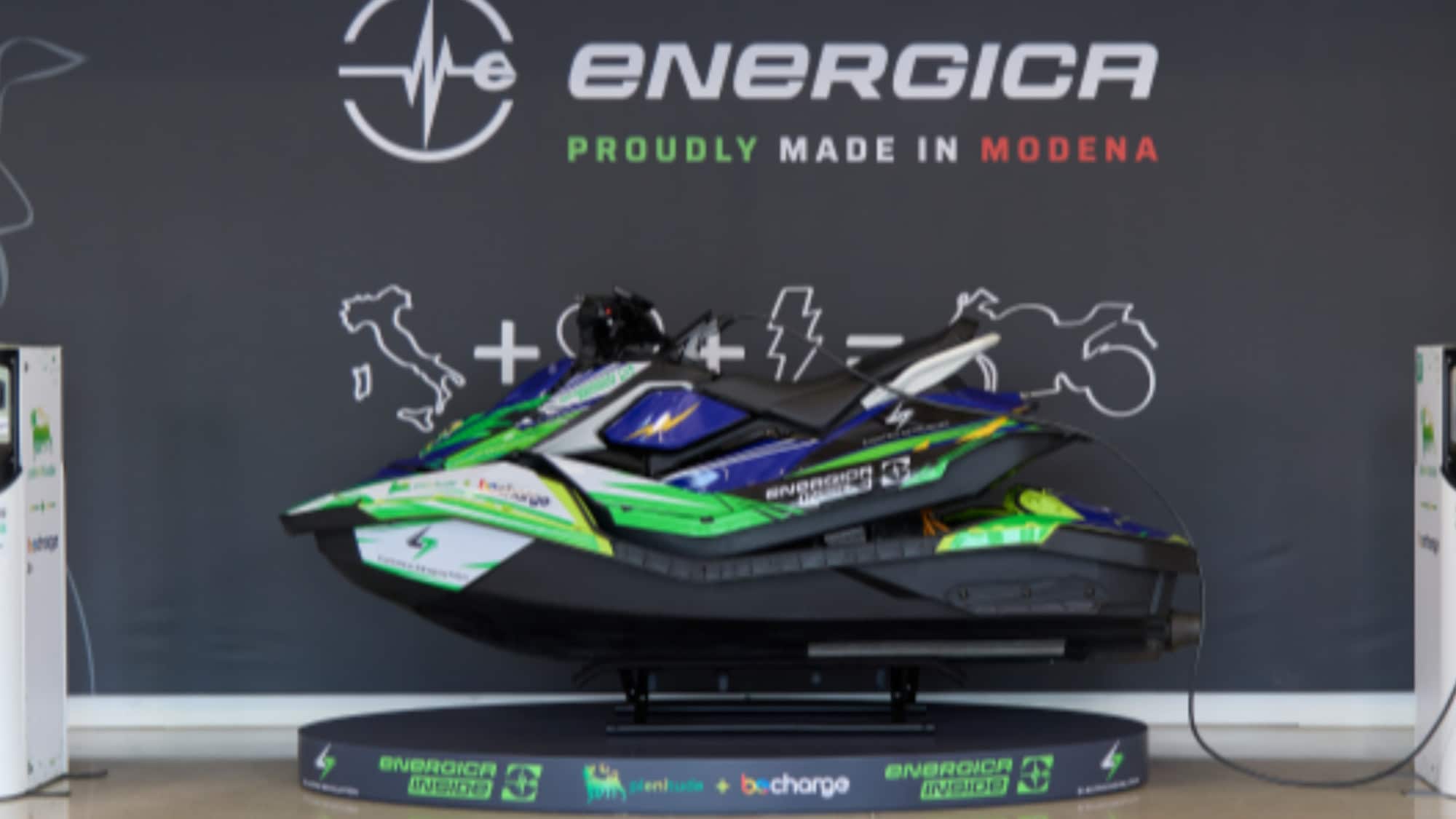 Energica e Plenitude insieme per ricaricare le moto d'acqua elettriche