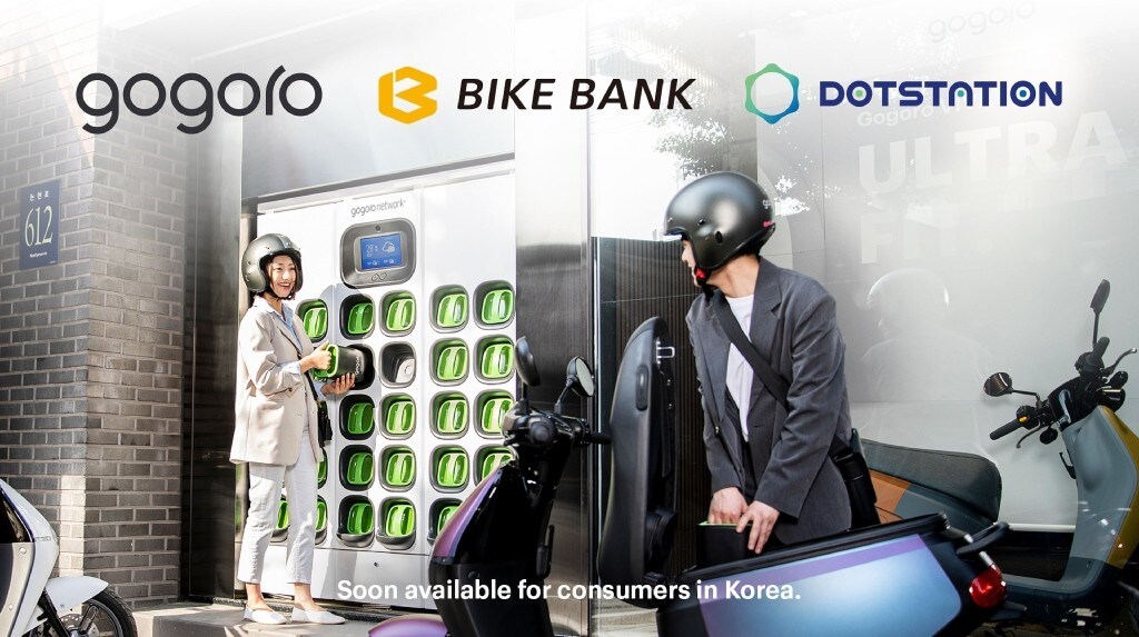 Gogoro si espande in Corea del Sud: nasce il marchio Dotstation