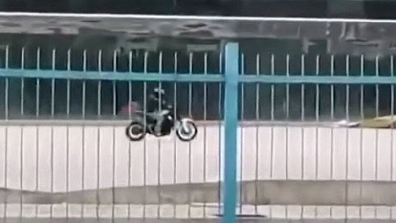 Zontes, spunta il video del nuovo tre cilindri durante i test in Cina