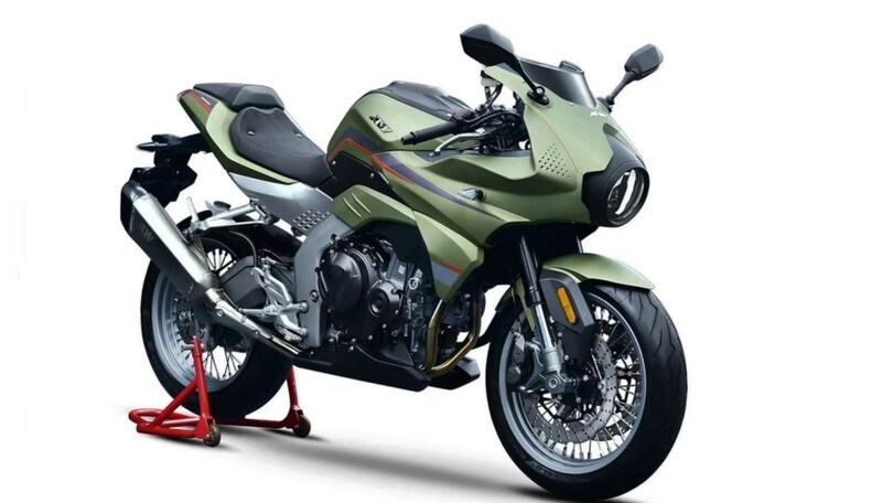 AW 500 N, chissà se vedremo mai questa semicarenata dalla Cina