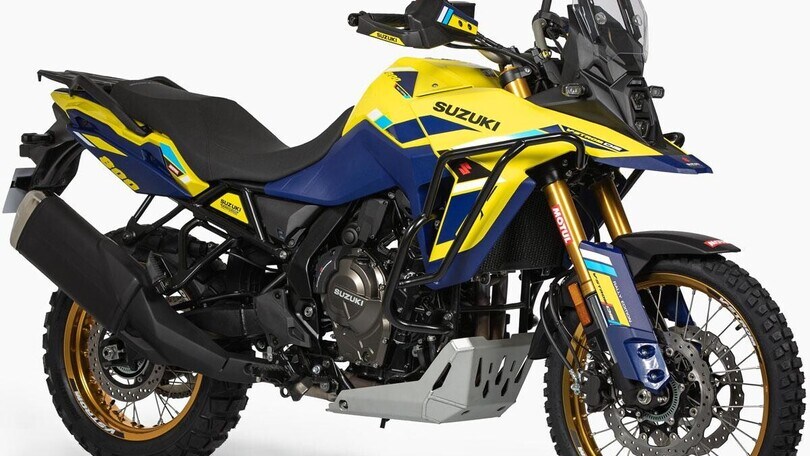 Suzuki V-Strom 800DE, in Francia ecco la Rally Edition
