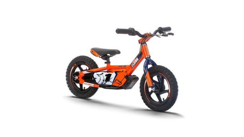 KTM, arriva la nuova gamma di balance bike SX-E 2023