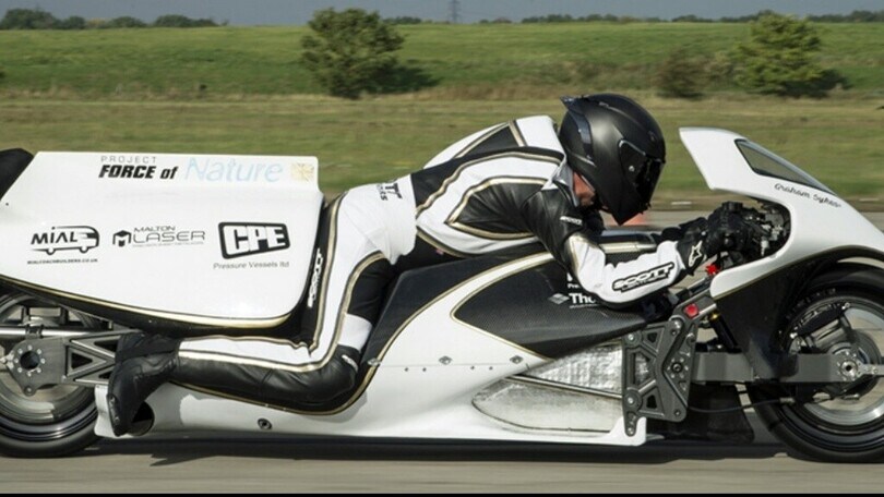 Force of Nature, la moto a vapore più veloce del mondo