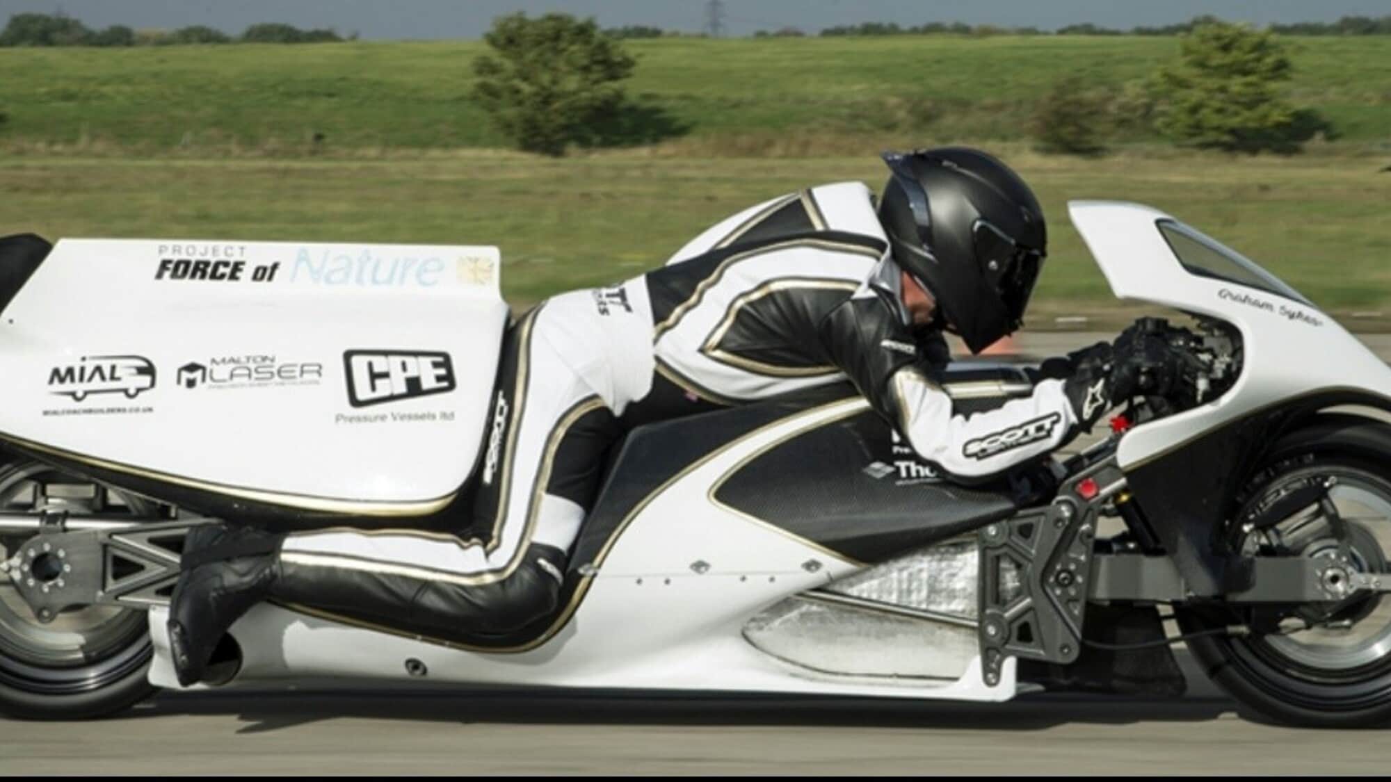 Force of Nature, la moto a vapore più veloce del mondo