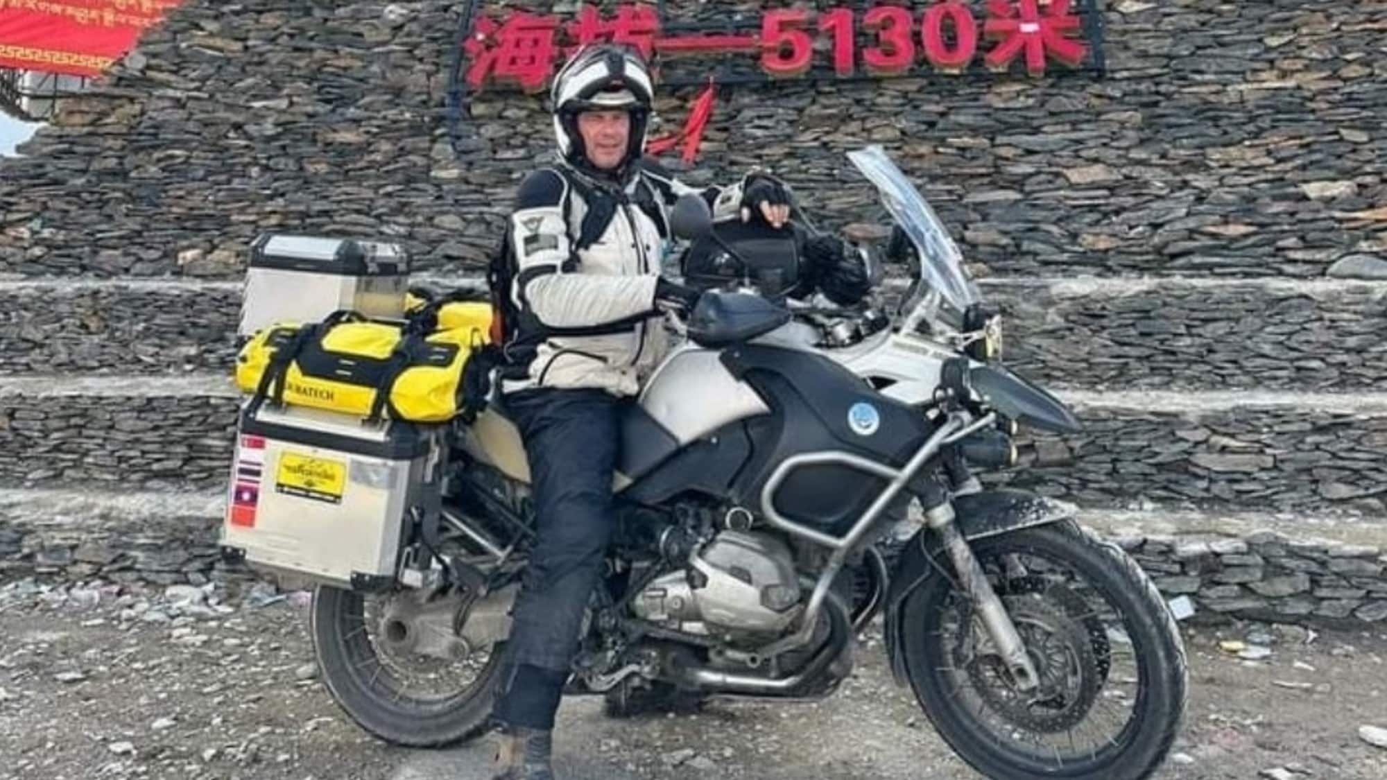 Mezzo mondo sulla BMW R 1200 GS: Trieste attende Federico Asaro
