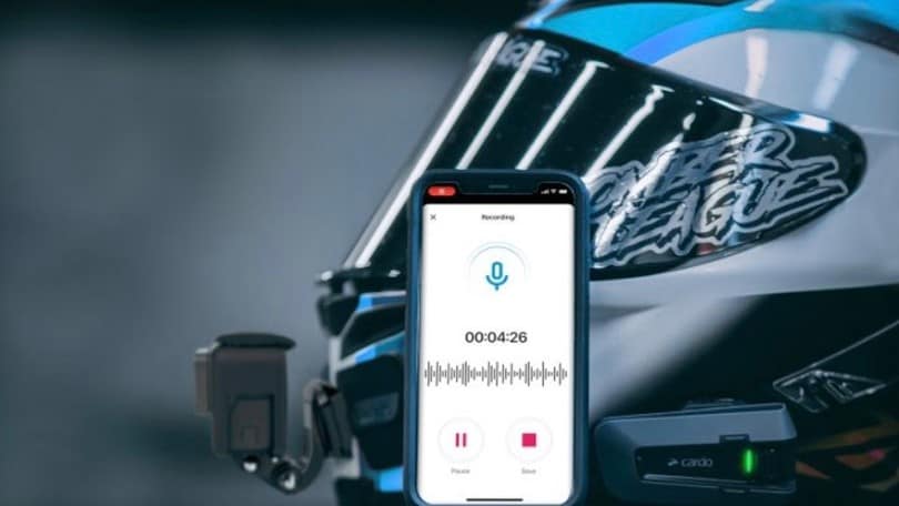 Cardo Systems, arriva la nuova funzione di registrazione interfono