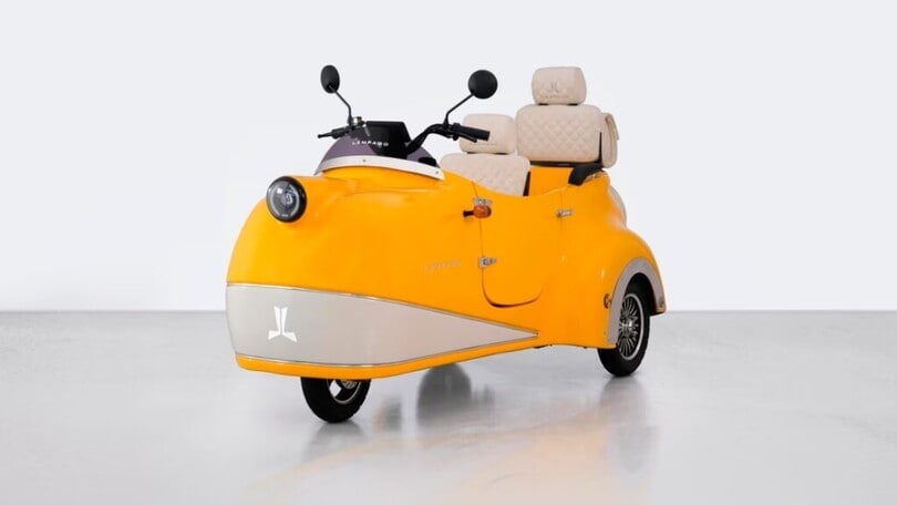 Lampágo, il nuovo triciclo elettrico: più uno scooter o più un'auto?