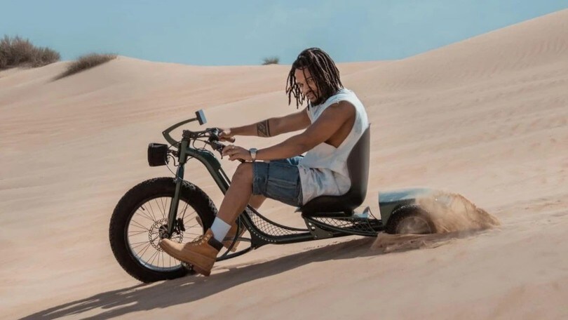 Arriva VOOK E-trike, un curioso triciclo elettrico