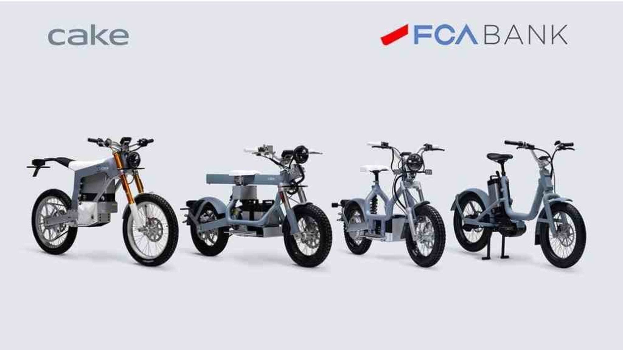 Cake in partnership con FCA Bank per le sue total electric