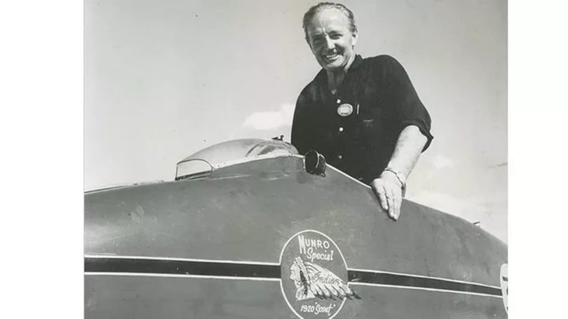 Burt Munro nella Hall of Fame dello Sturgis Motorcycle Museum
