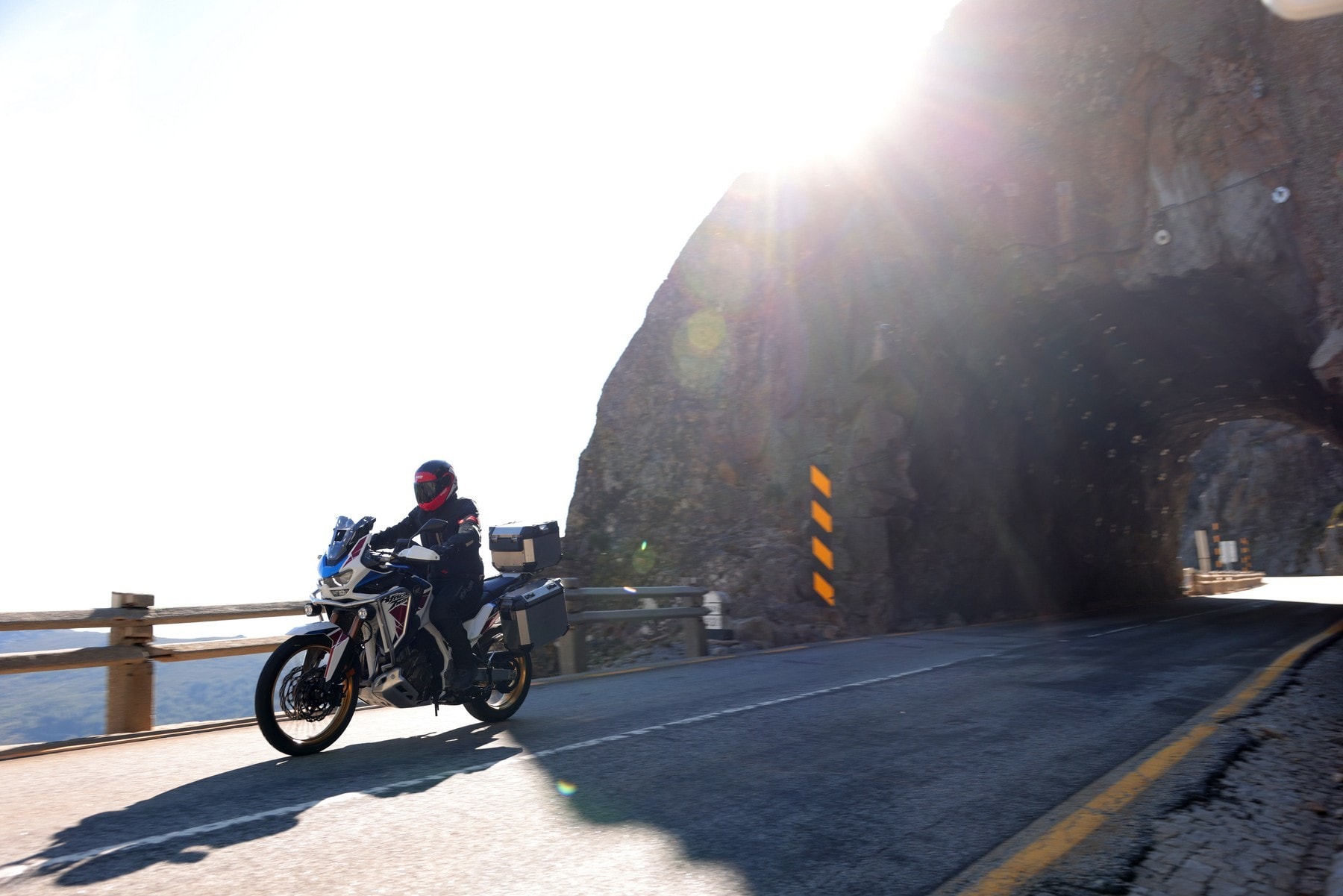 Con le Honda 1100 in Portogallo: le foto del test