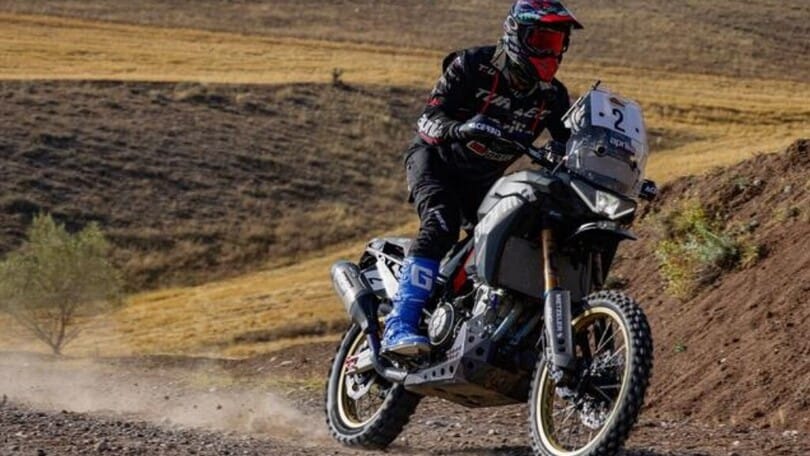Aprilia, vittoria in Transanatolia per la Tuareg 660 di Jacopo Cerutti
