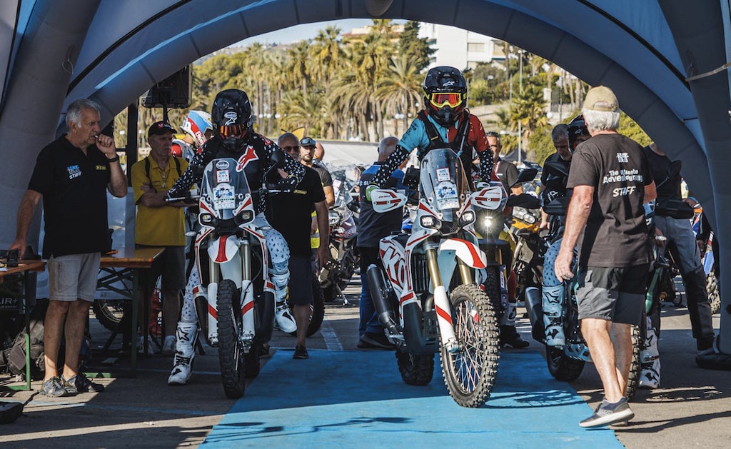HAT Sanremo-Sestriere 2023: i CEO di Kove con le 450 Rally e 510X Adventure