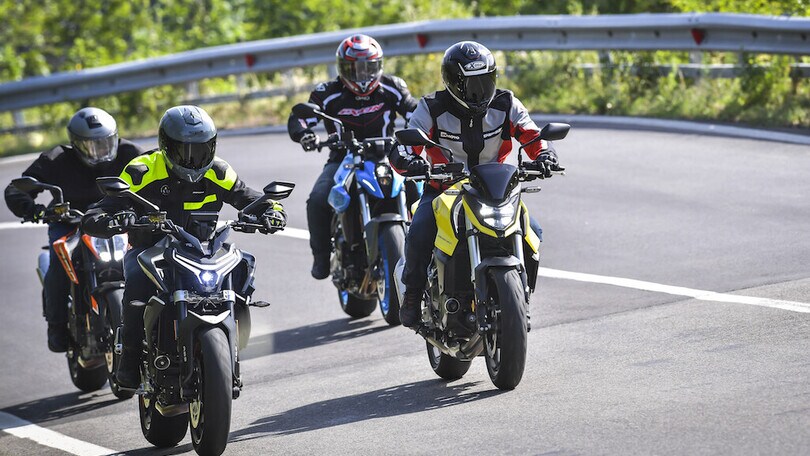 Prova comparativa: naked entry level a meno di 9.000 euro VIDEO