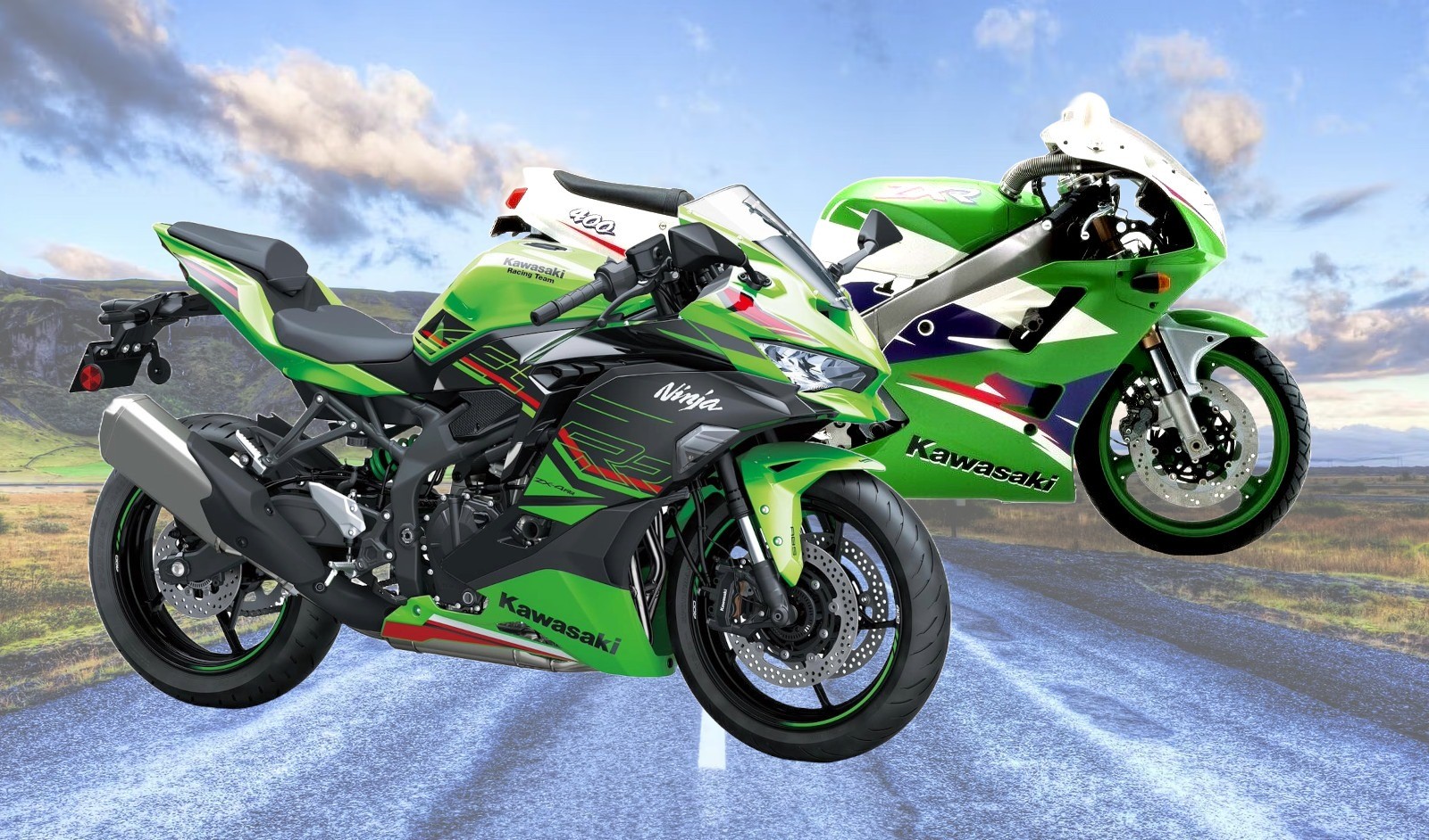 Kawasaki ZX-4R Vs. ZXR 400: stessi cilindri, epoche diverse